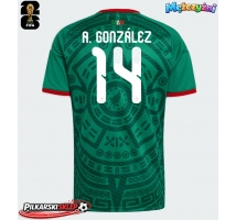 Meksyk Armando Gonzalez #14 Koszulka Podstawowa MŚ 2026 Krótki Rękaw